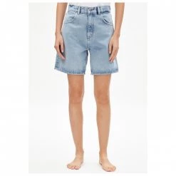 ARMEDANGELS - Women's Freymaa - Short 10 ARMEDANGELS - Women's Freymaa - Short -Pantalons de loisirs Soldes armedangels womens freymaa short detail 3