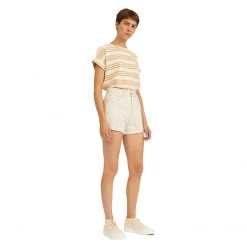 ARMEDANGELS - Women's Silvaa 2 - Short -Pantalons de loisirs Soldes armedangels womens silvaa 2 short detail 3