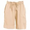 Deha - Women's Shorts With Drawstring Lyocell - Short -Pantalons de loisirs Soldes deha womens shorts with drawstring lyocell short