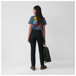 Fjällräven - Women's Stina Trousers - Pantalon de trekking -Pantalons de loisirs Soldes fjaellraeven womens stina trousers pantalon de trekking detail 3