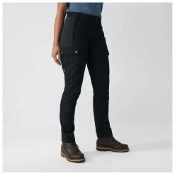 Fjällräven - Women's Stina Trousers - Pantalon de trekking -Pantalons de loisirs Soldes fjaellraeven womens stina trousers pantalon de trekking detail 4