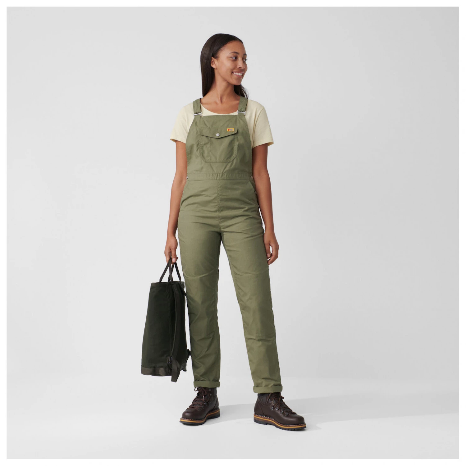 Fjällräven - Women's Vardag Dungaree Trousers - Combinaison 5 Fjällräven - Women's Vardag Dungaree Trousers - Combinaison – Image 3