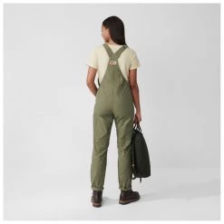 Fjällräven - Women's Vardag Dungaree Trousers - Combinaison 11 Fjällräven - Women's Vardag Dungaree Trousers - Combinaison -Pantalons de loisirs Soldes fjaellraeven womens vardag dungaree trousers combinaison detail 4