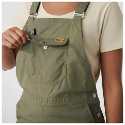 Fjällräven - Women's Vardag Dungaree Trousers - Combinaison 13 Fjällräven - Women's Vardag Dungaree Trousers - Combinaison -Pantalons de loisirs Soldes fjaellraeven womens vardag dungaree trousers combinaison detail 6